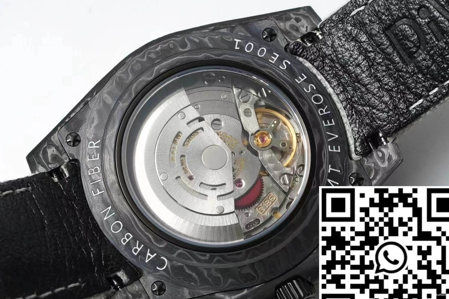 Fiber II Carbon Strap Dial Rolex GMT-MASTER Diw Fabric 0819